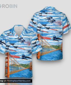 Us Navy Blue Angels 4th Of July Hawaiian Shirt Patriotic Hawaiian Shirt For Men