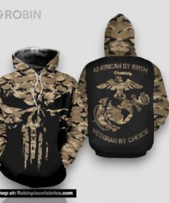 Veteran American By Birth Veteran By Choice Marine 3D Hoodie All Over Printed Veteran American By Birth Veteran By Choice Marine 3D Hoodie All Over Printed