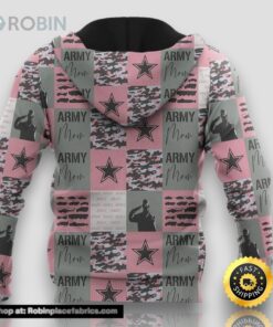 Veteran Army Mom Camouflageuflage Pink 3D Hoodie All Over Printed