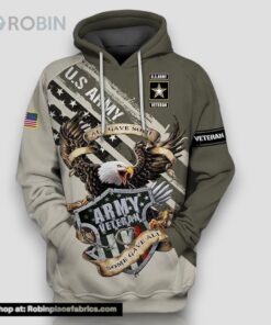 Veteran Army Veteran All Gave Some Eagle 3D Hoodie All Over Printed