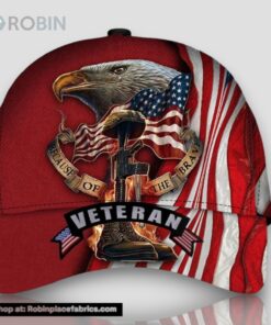 Veteran Because Of The Brave Classic Cap