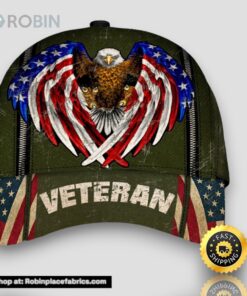Veteran Eagle American Flag Classic Cap