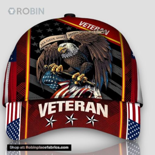 Veteran Eagle Some Gave All All Gave Some Classic Cap