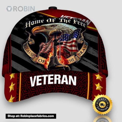 Veteran Home Of The Free Classic Cap