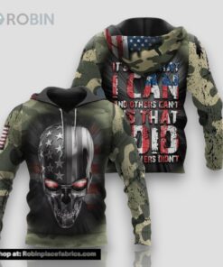 Veteran It’s Not That I Can 3D Hoodie All Over Printed