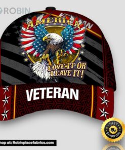 Veteran Love It Or Leave It Classic Cap