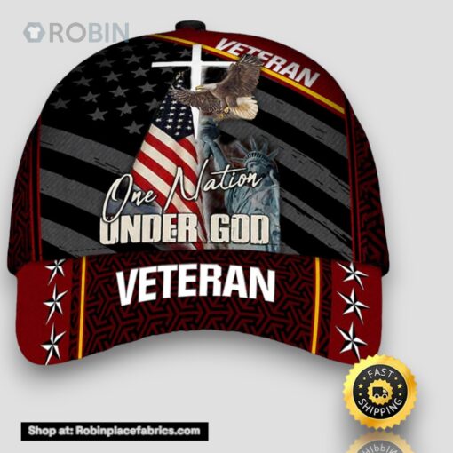 Veteran One Nation Under God Classic Cap