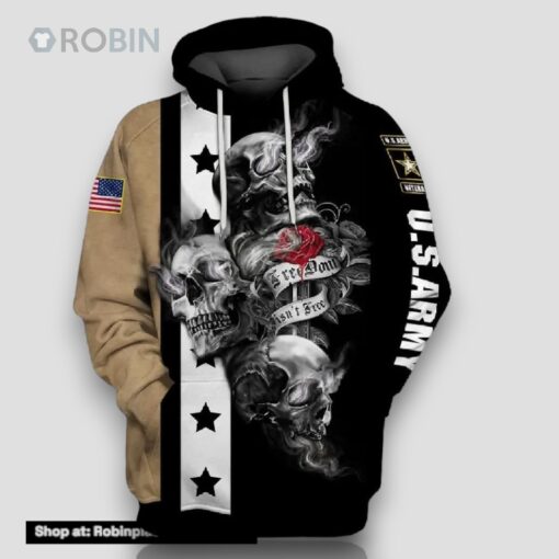 Veteran U.S Army Veteran Freedom Isn’t Free 3D Hoodie All Over Printed