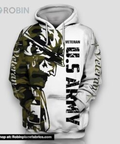 Veteran U.S Army Veteran Their Lives Your Freedom 3D Sweatshirt 3D Hoodie 3D Zipper