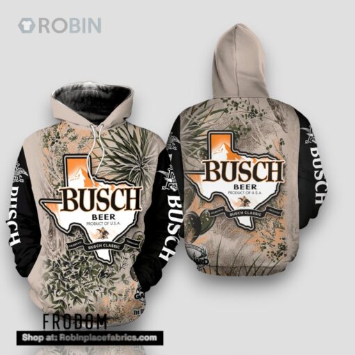Vintage Busch Beer Hoodie