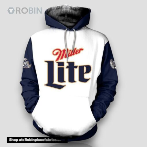 Vintage Miller Lite Beer Hoodie