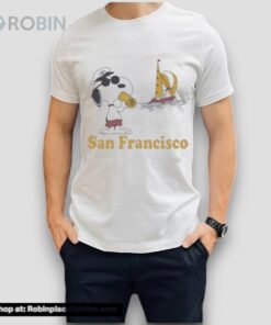 Vintage Peanuts Joe Cool Snoopy San Francisco Shirt