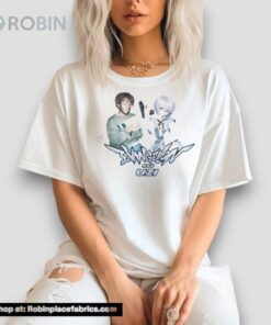 Vintage Washed Aged Gradient Frayed Unisex Shirt