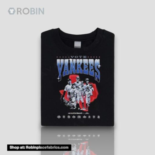 Vote Team New York Yankees 2024 All Stars Ballounisex Shirt