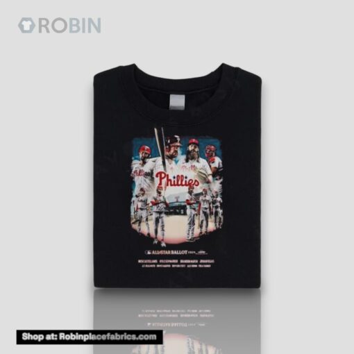 Vote Team Philadelphia Phillies 2024 All Stars Ballounisex Shirt