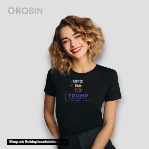 Vote Trump 2024 Maga Alley Caunisex Shirt