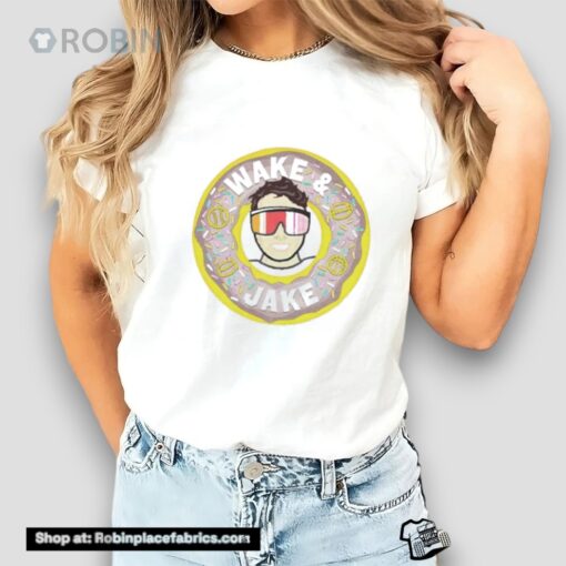 Wake And Jake Donuunisex Shirt