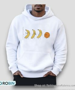 3 Bananas And Orange Knock Knock Shirt