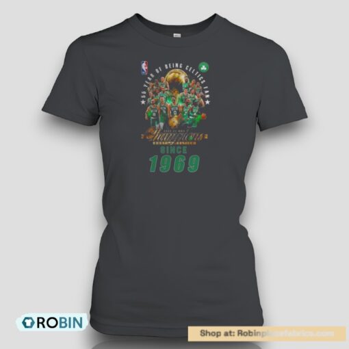 55 Years Of Being Boston Celtics Fan 2023 24 Nba Champions Since 1969 Unisex Shirt