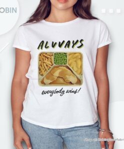 Alvvays Band Always Everybody Wins Tv Dinner Shirt