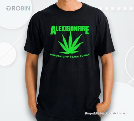 Alexisonfire Garden City Peace Punks Logo Shirt