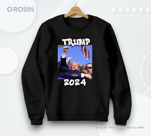 Attempted Assassination Of Donald Trump 2024 Trump Rally Shooter Graphic Unisex Shirt