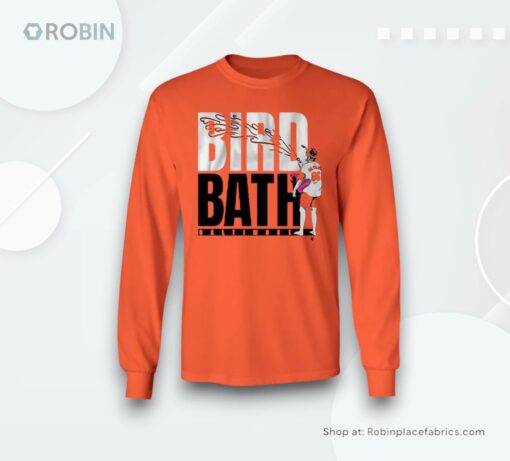 Baltimore Baseball Mr. Splash Bird Bath Shirt