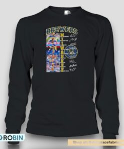 Baseball Brewers Team Players 2024 Signatures Shirt