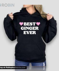 Best Ginger Ever Hearts Unisex Shirt