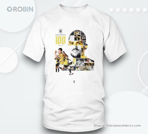 Boris Kopitovic 100 Goals Commemorative Shirt
