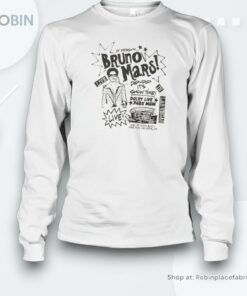 Bruno Mars Concert 2024 24k Magic World Tour Bruno Mars Live Unisex Shirt