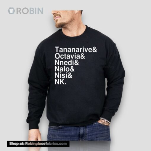 Bryan Fuller Tananarive Octavia Nnedi Nalo Nisi Nk Unisex Shirt