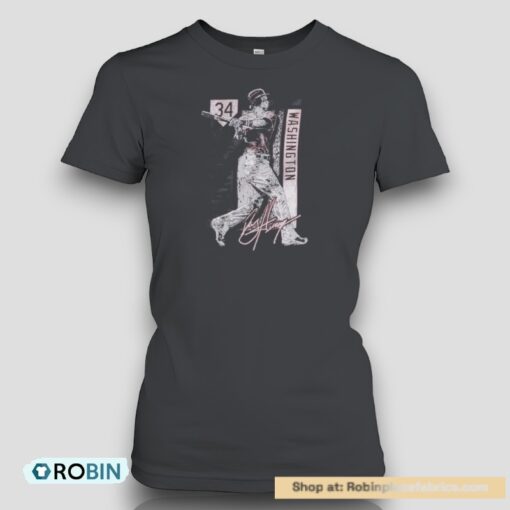 Bryce Harper Washington Nationals Youth Color Block Player Series Unisex Shirt