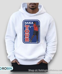 Bukayo Saka On Tour Shirt