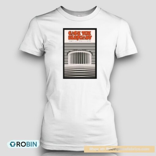 Cage The Elephant Tour In Los Angeles Ca July 7 2024 Poster Shirt