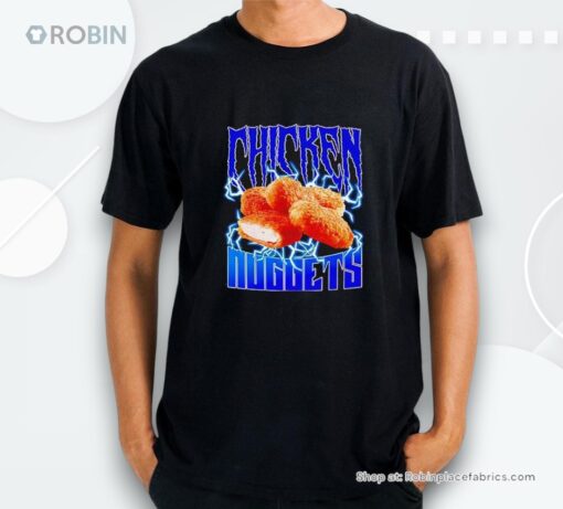 Chicken Nuggets Heavy Metal Shirt