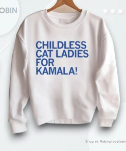 Childless Cat Ladies For Kamala Shirt