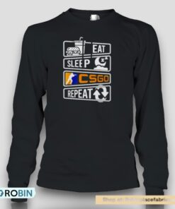 Counter Strike 2 Eat, Sleep, Code, RepeaUnisex Shirt