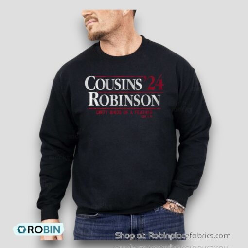 Cousins Robinson 24 Dirty Biros Of A Feather Shirt