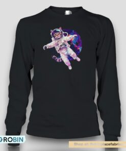 Cute Cat Astronaut In Space Shirt