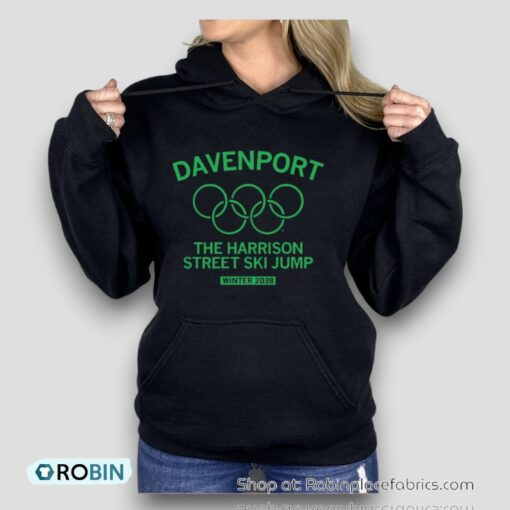 Davenport The Harrison Street Ski Jump Shirt