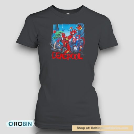 Deadpool Avengers Spoof Shirt