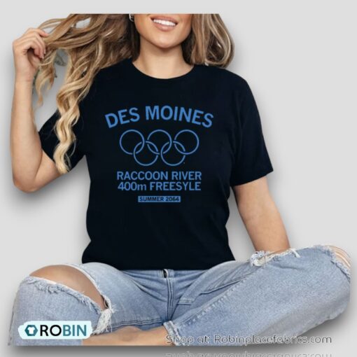 Des Moines Raccoon River 400m Freestyle Shirt