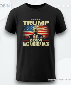 Donald Trump 2024 Take America Back President Conservative Shirt