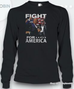 Donald Trump Shoting Trump Fight For America Unisex Shirt