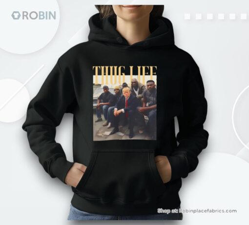 Donald Trump Thug Life Shirt, Viral Thug Life Trump Unisex Shirt