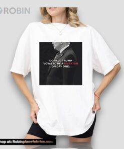 Donald Trump Vows To Be A Dictator On Day One Unisex Shirt