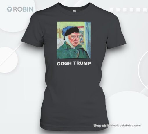 Donald Van Gogh Trump Maga President Republican Election 2024 Unisex Shirt