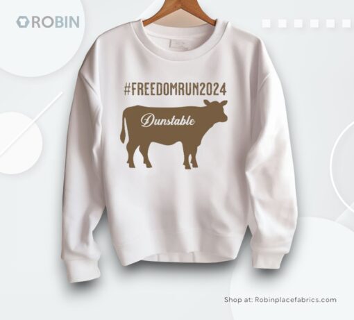 Dunstable Brown Cow Freedom Run 2024 Massachusetts Shirt