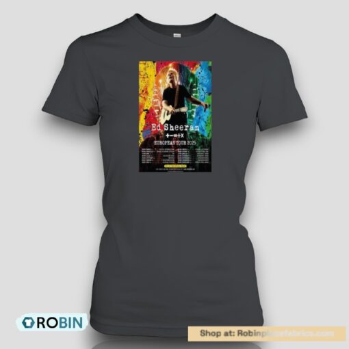 Ed Sheeran European Tour 2025 Unisex Shirt